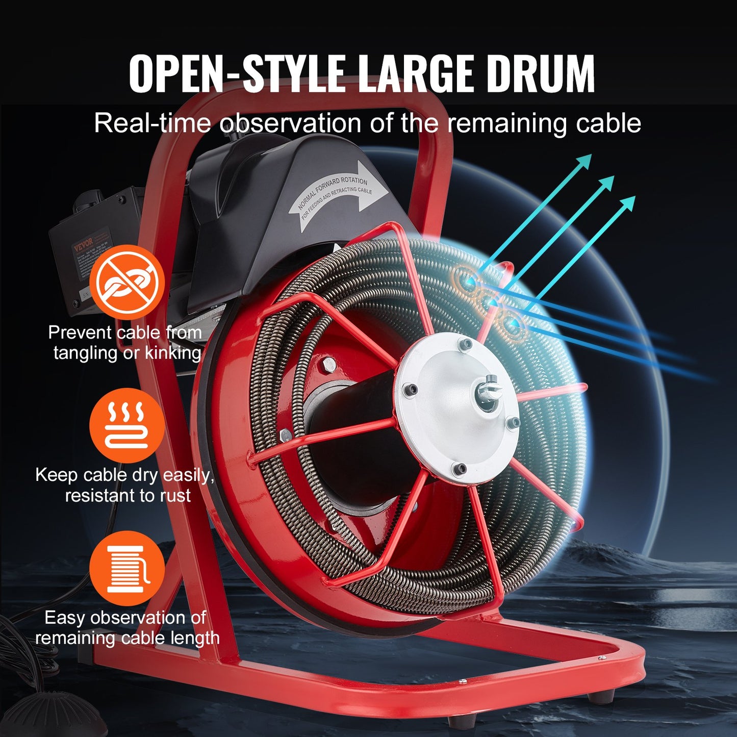 Drain Cleaner Machine Drain Auger — view 5