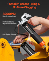Pistol grip grease gun 8000 PSI — view 3