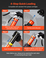 Pistol grip grease gun 8000 PSI — view 6