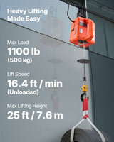 3-in-1 Electric Hoist Winch — view 3