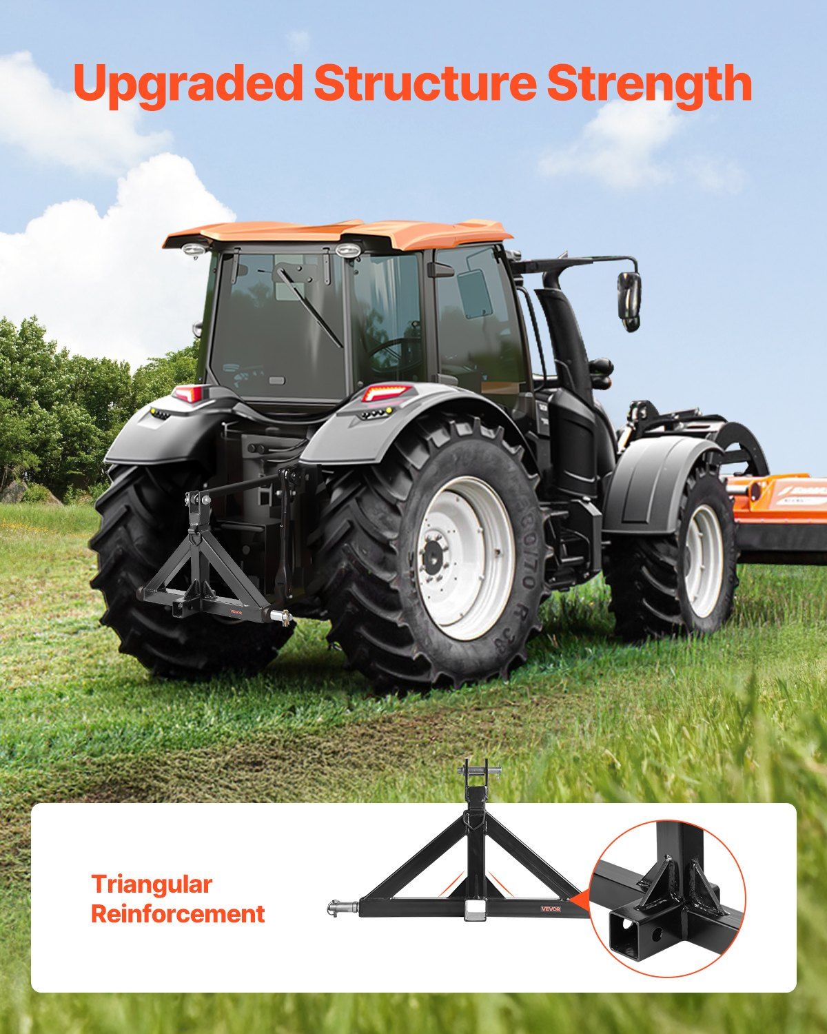 3 Point Hitch Receiver with 2 — view 6