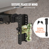 Adjustable Trailer Hitch 203.2 mm Drop — view 6