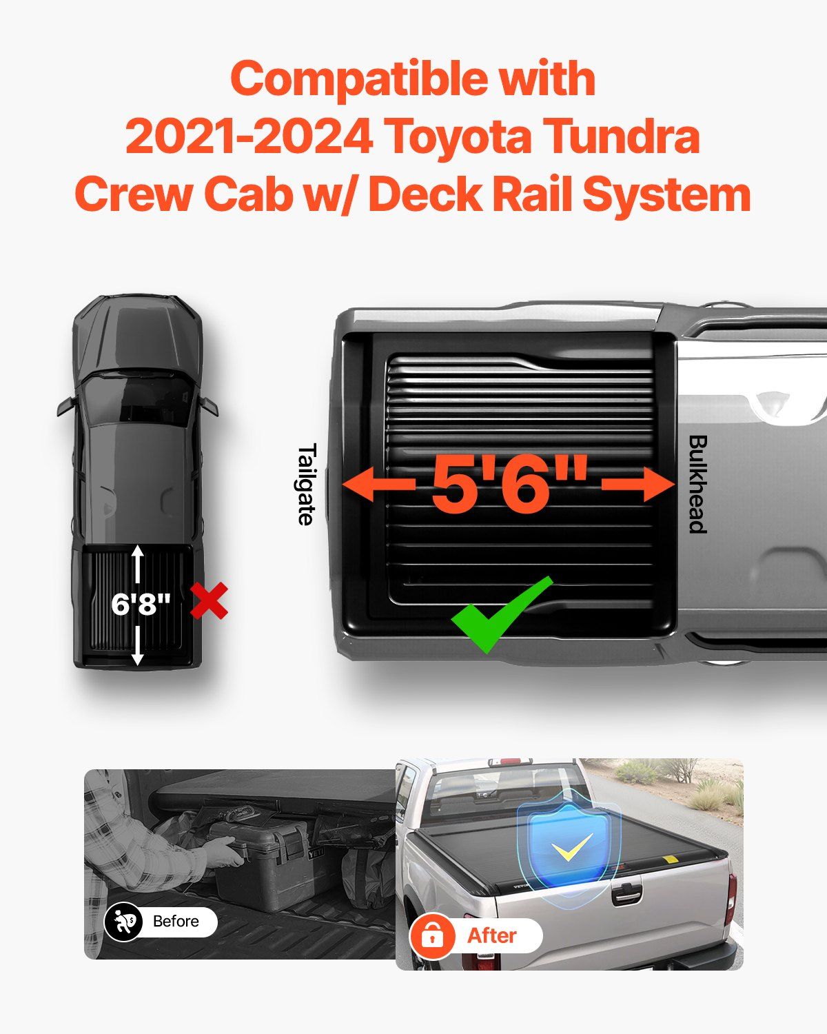 Retractable Tonneau Cover — view 3