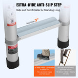Telescoping Extension Ladder 16.5FT Multi-button — view 4