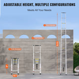 Telescoping Extension Ladder 16.5FT Multi-button — view 7