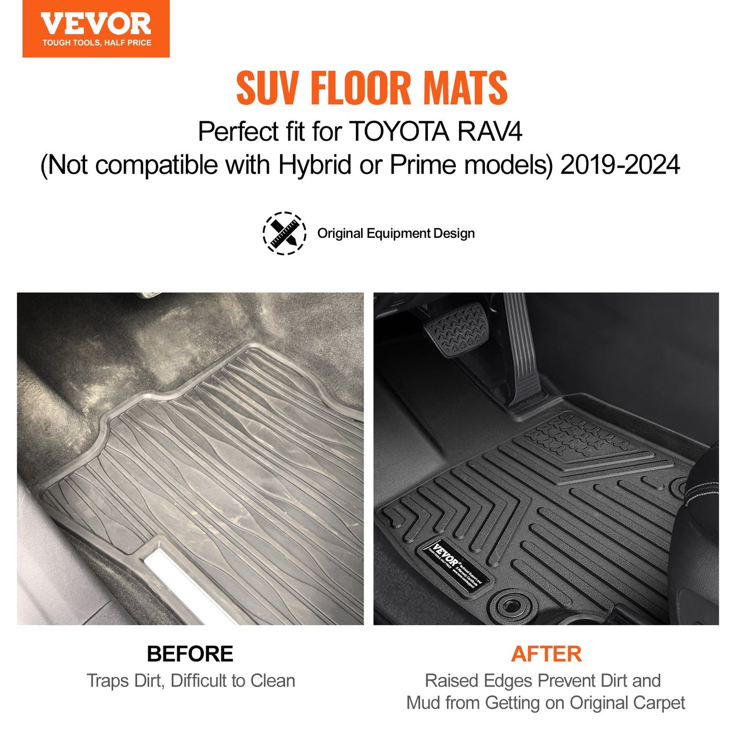 Automotive Floor Mats Fits Toyota — view 3