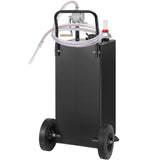 114L gas caddy fuel storage tank with wheels — view 2