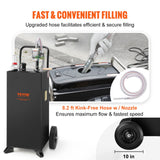 114L gas caddy fuel storage tank with wheels — view 7