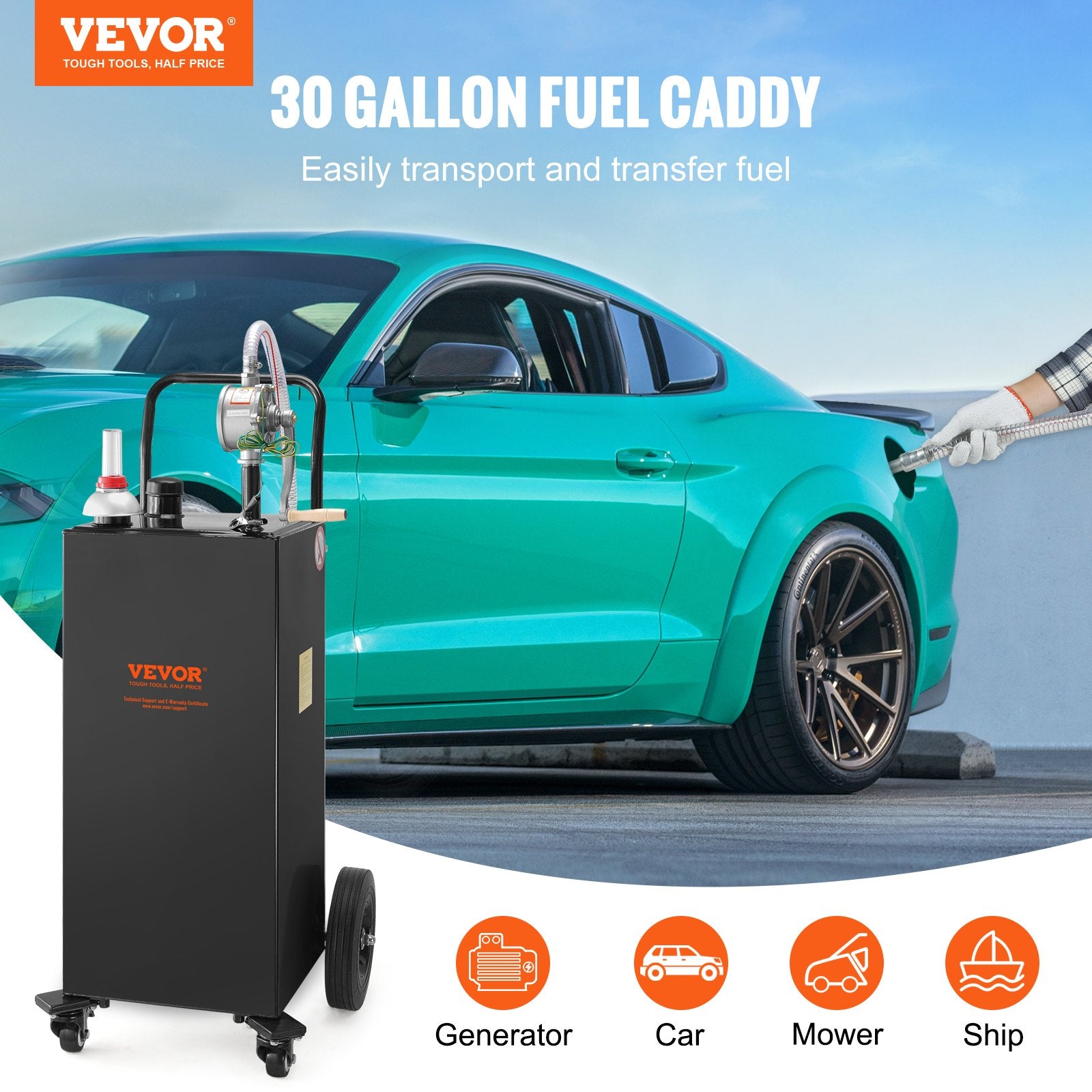 Fuel Caddy Fuel Storage Tank — view 3