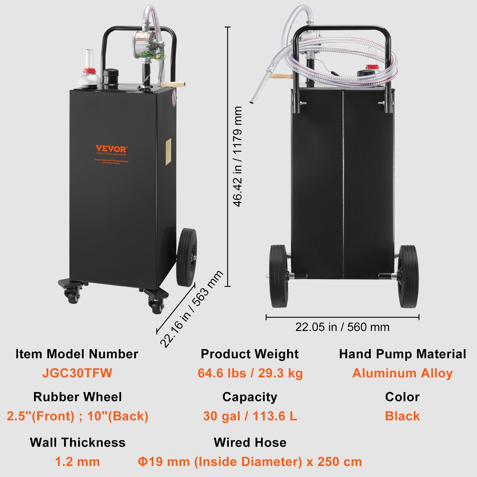 Fuel Caddy Fuel Storage Tank — view 8