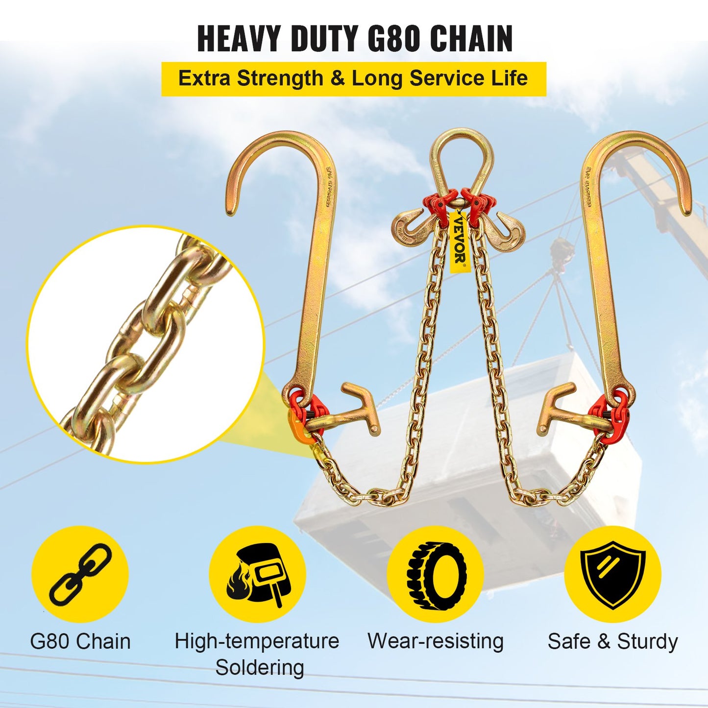 V Bridle Chain, 5/16 in — view 6