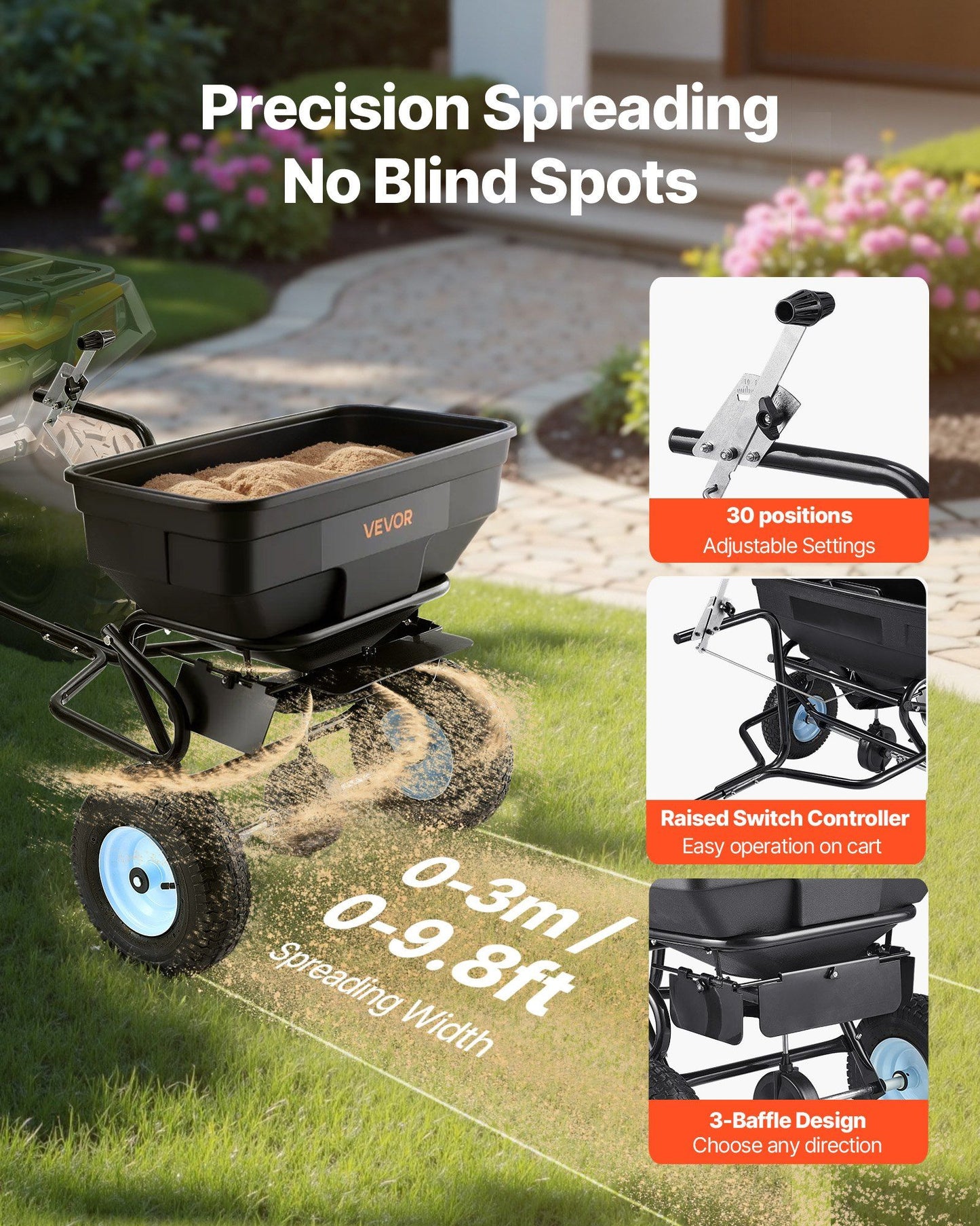 Tow Behind Broadcast Spreader — view 3