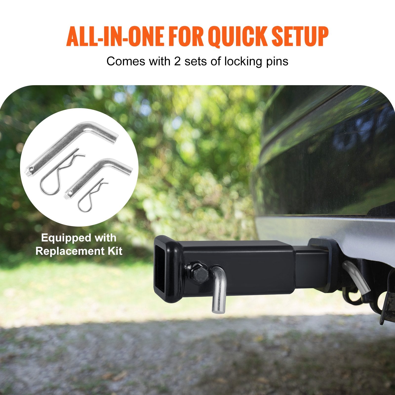 Trailer Hitch Extender, Fits for — view 6