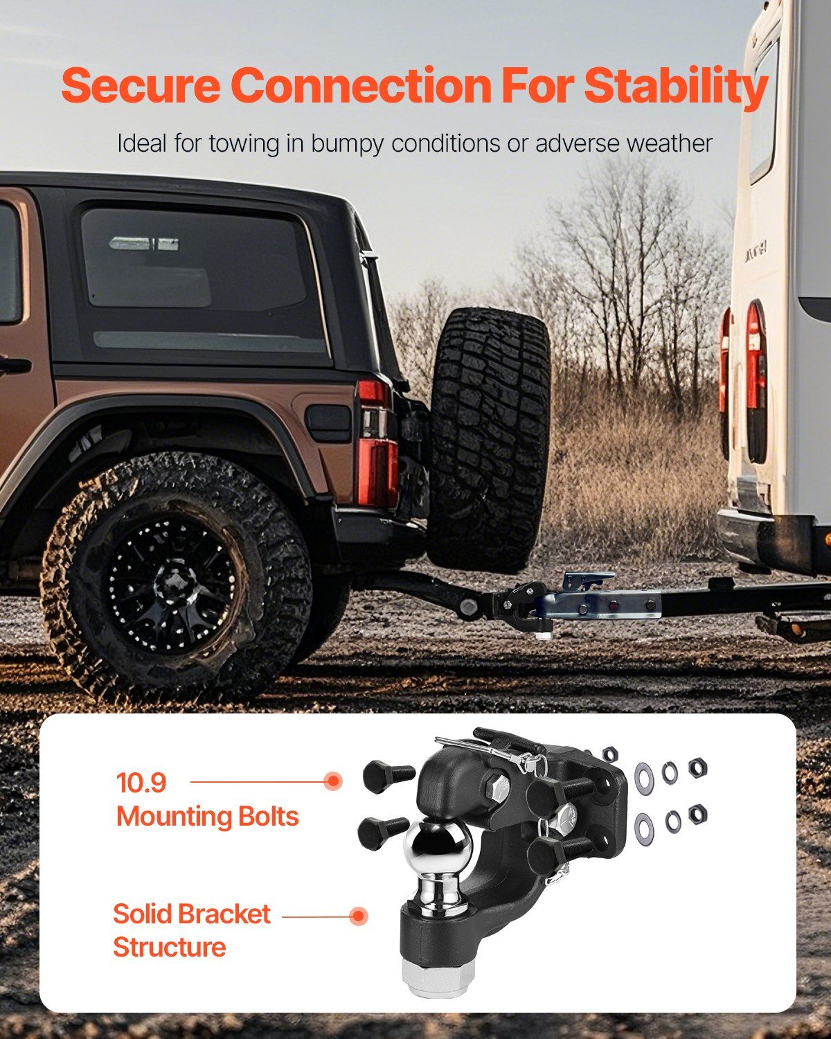 Pintle Hook 9070 kg Towing Capacity — view 4