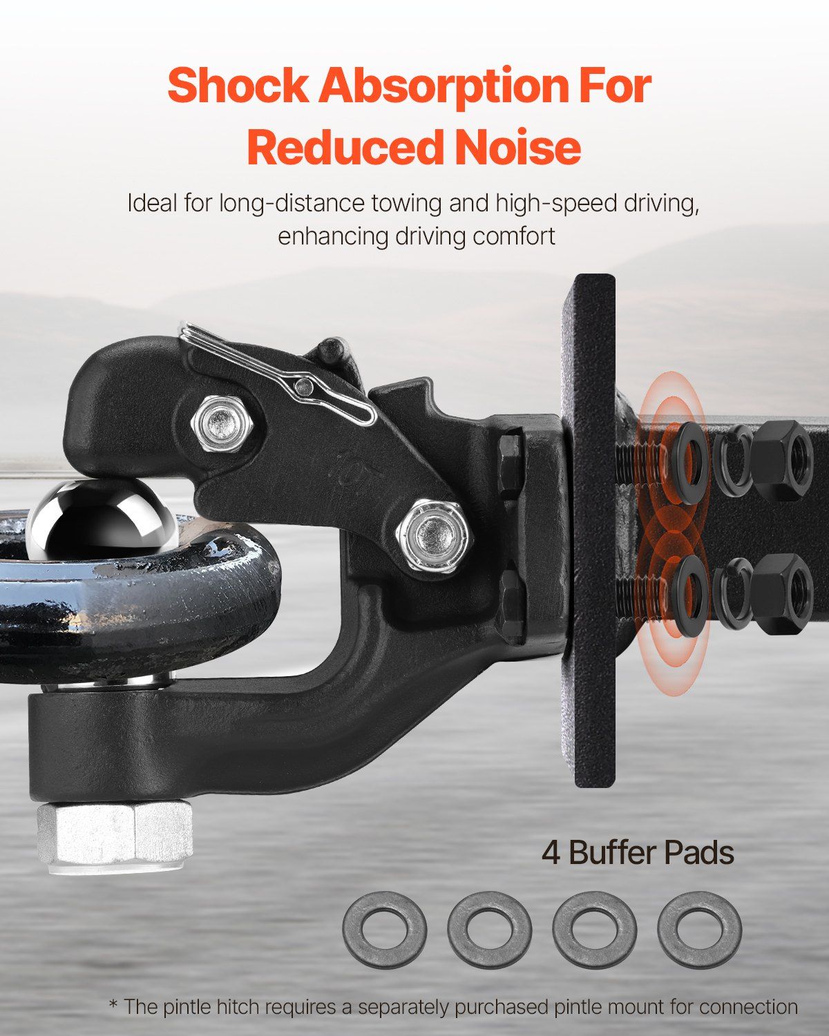 Pintle Hook 9070 kg Towing Capacity — view 7