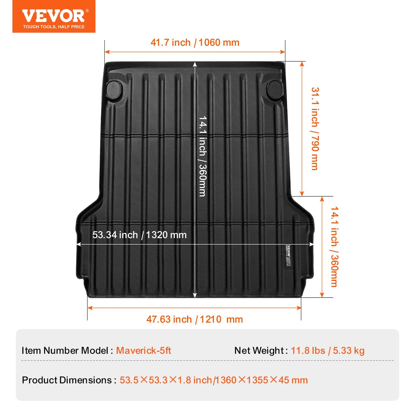 Truck Bed Mat Fit 2022-2024 — view 8