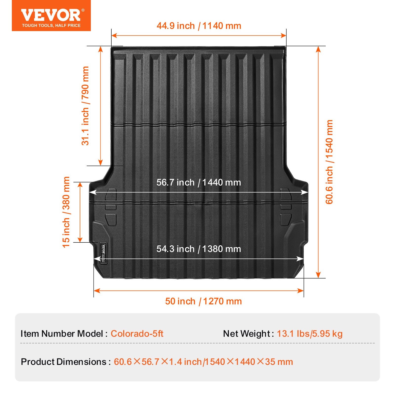Truck Bed Mat Fit 2023-2024 — view 8