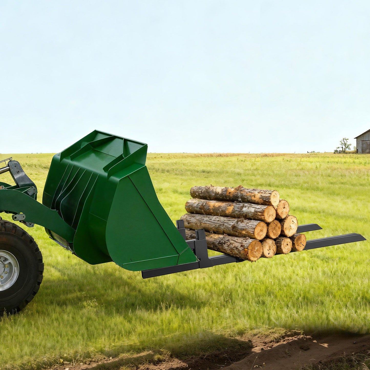 Pallet Forks 907 kg Clamp on Pallet — view 9