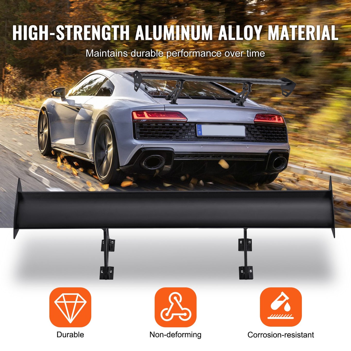 Universal Rear Spoiler GT Style — view 4