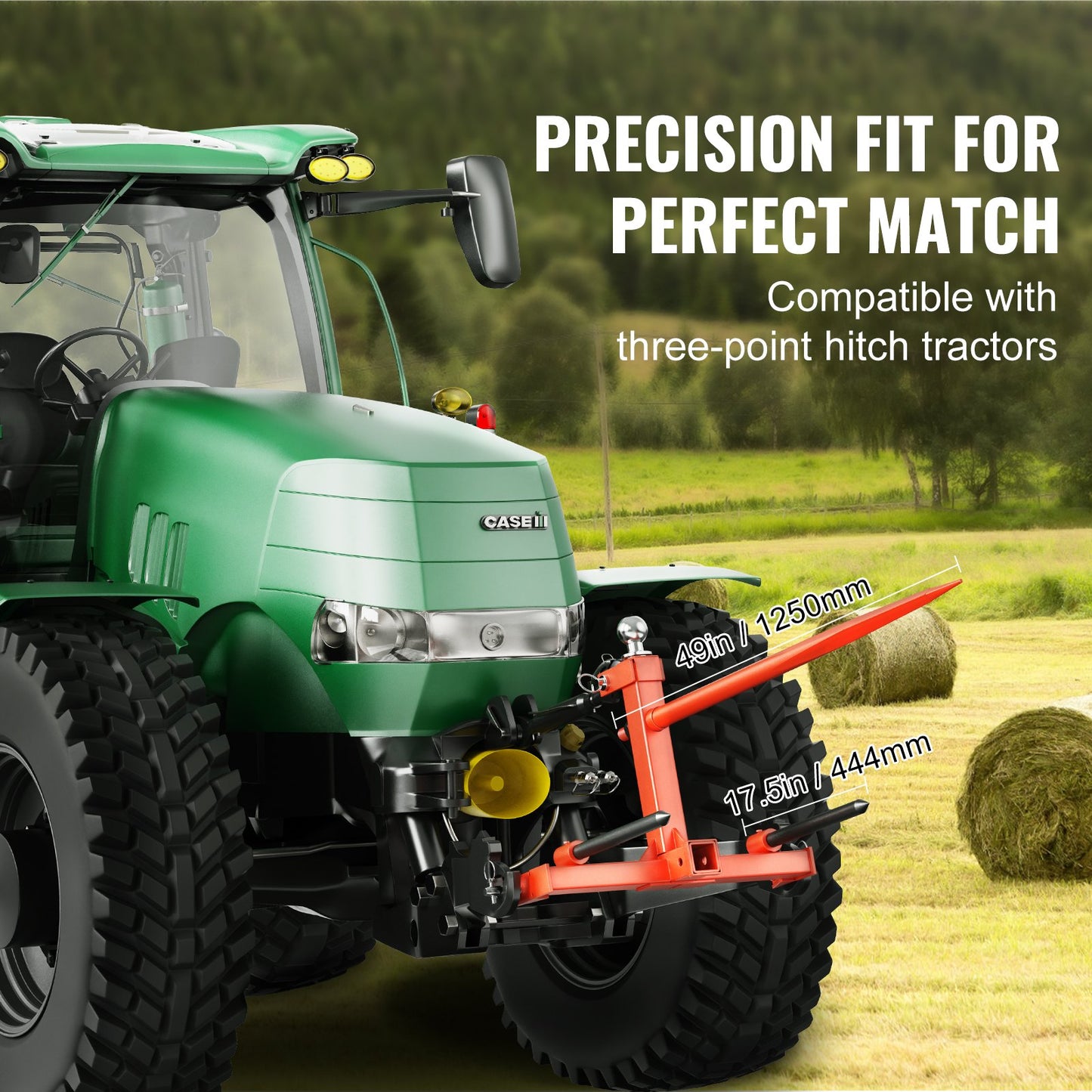49 inch Hay Spear Bale Spears — view 5