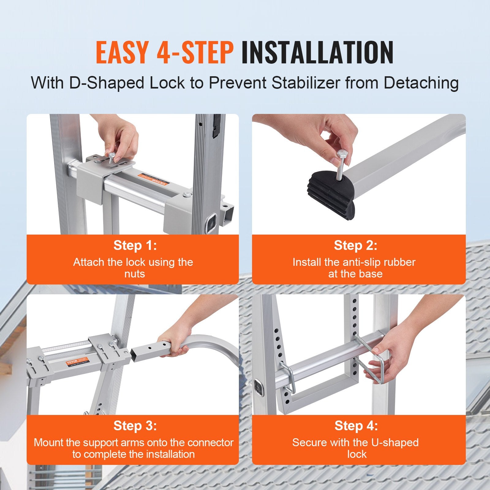 Ladder Stabilizer with Wing Span Heavy — view 6