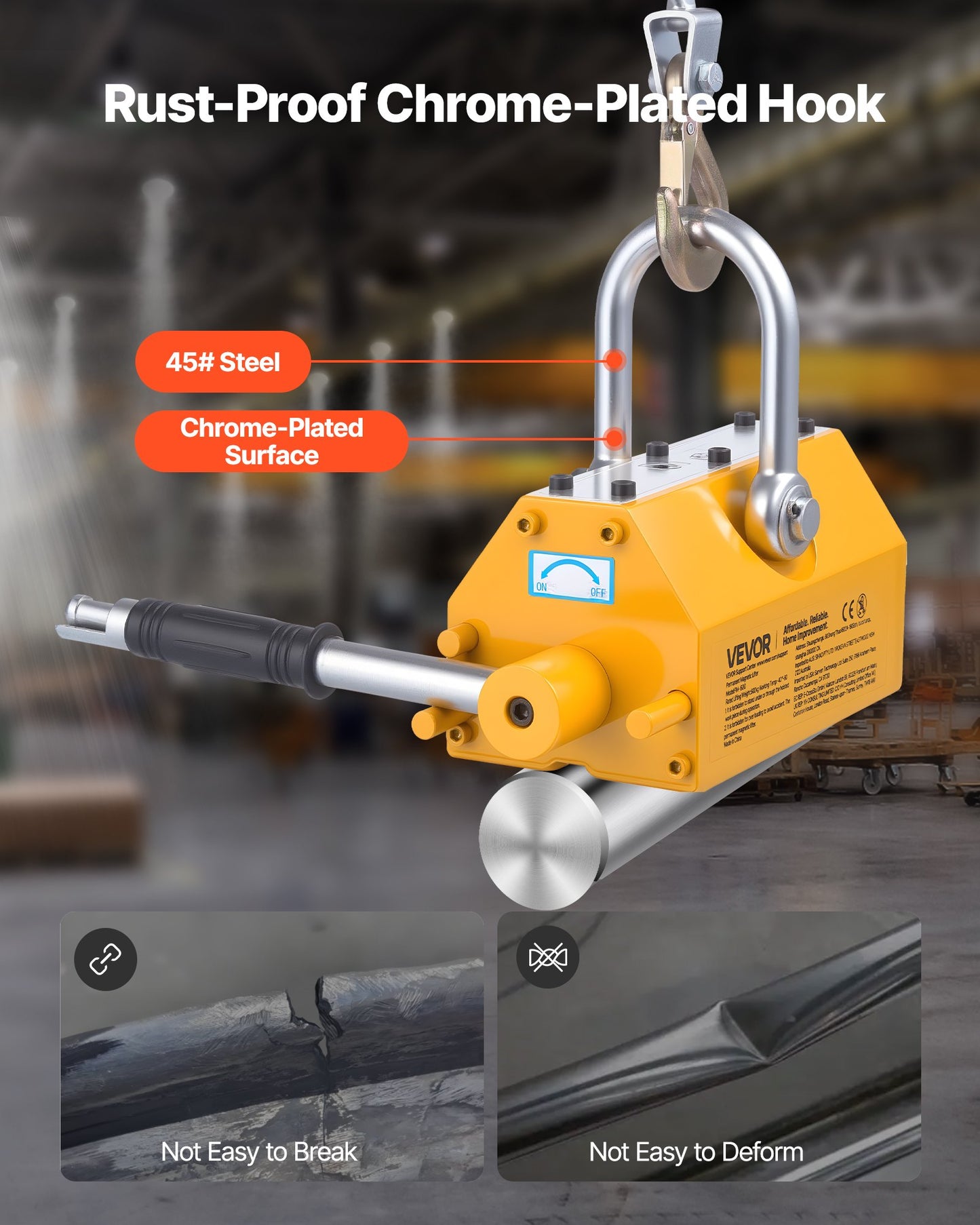 Permanent Magnetic Lifter, 600 kg — view 5