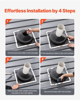 2 Pcs Metal Roof Pipe — view 6