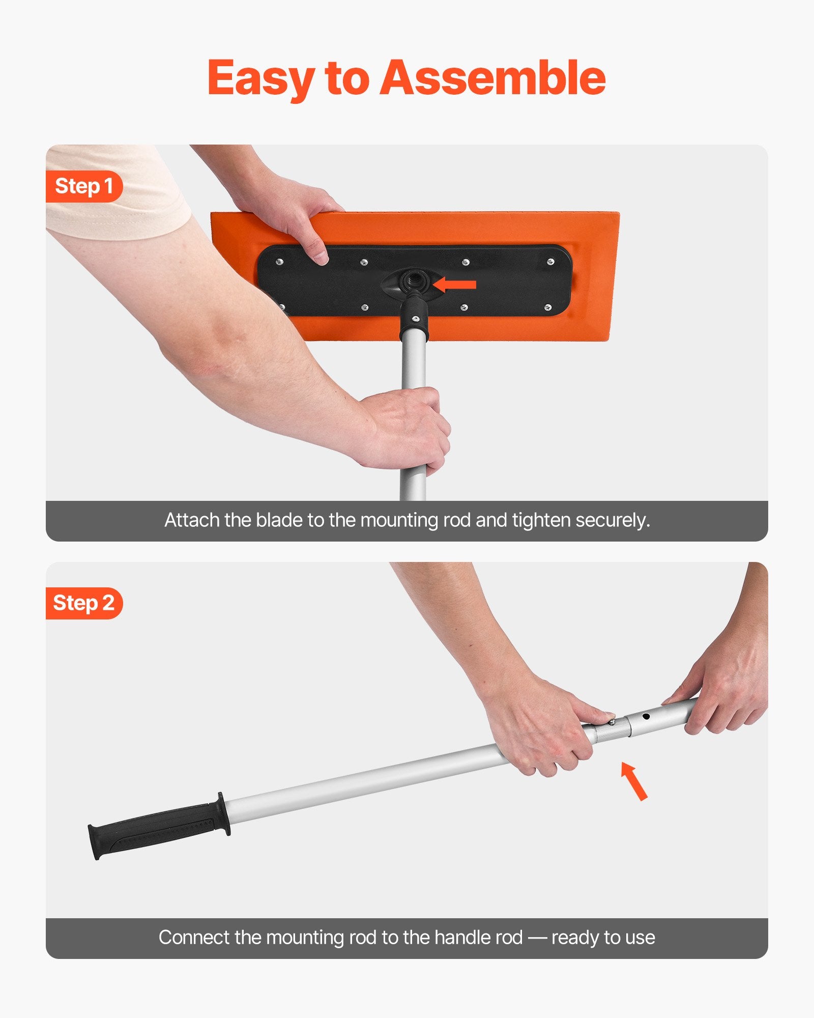 VEVOR Snow Roof Rake, 1.2m — view 7