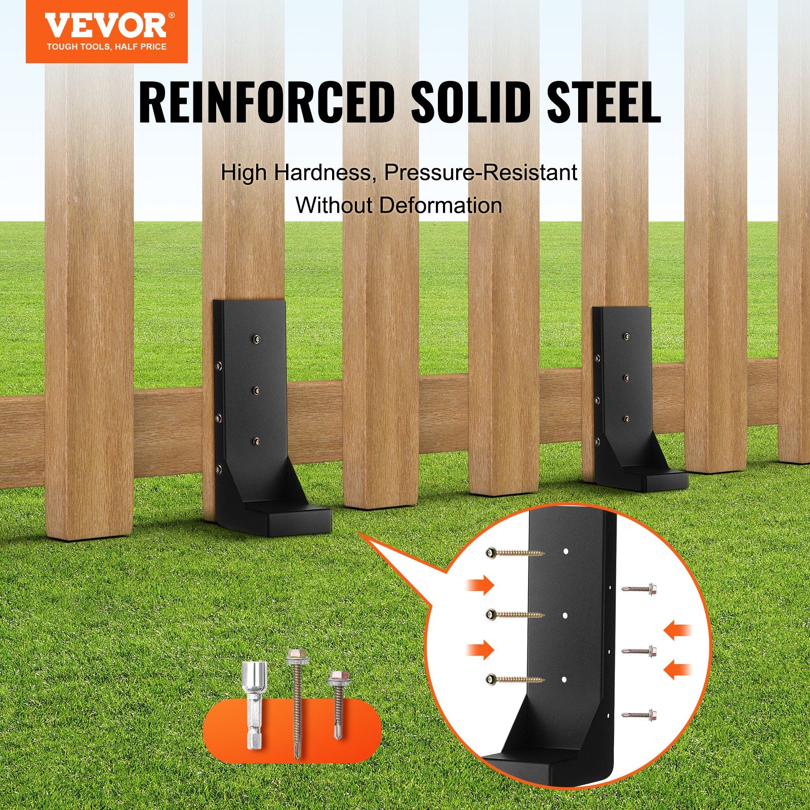 Fence Post Anchor Repair Kit — view 3
