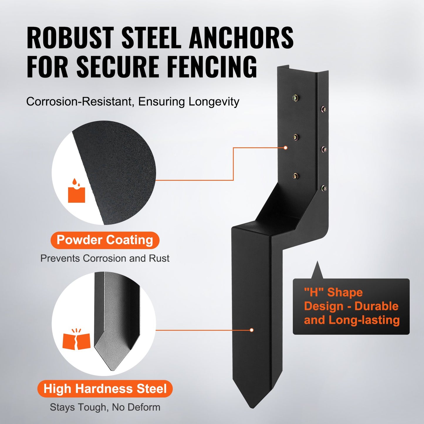 Fence Post Anchor Repair Kit — view 4