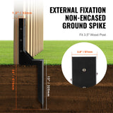 Fence Post Anchor Repair Kit — view 5