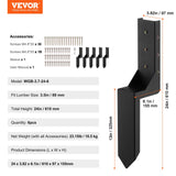 Fence Post Anchor Repair Kit — view 8
