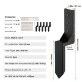 Fence Post Anchor Repair Kit — view 12