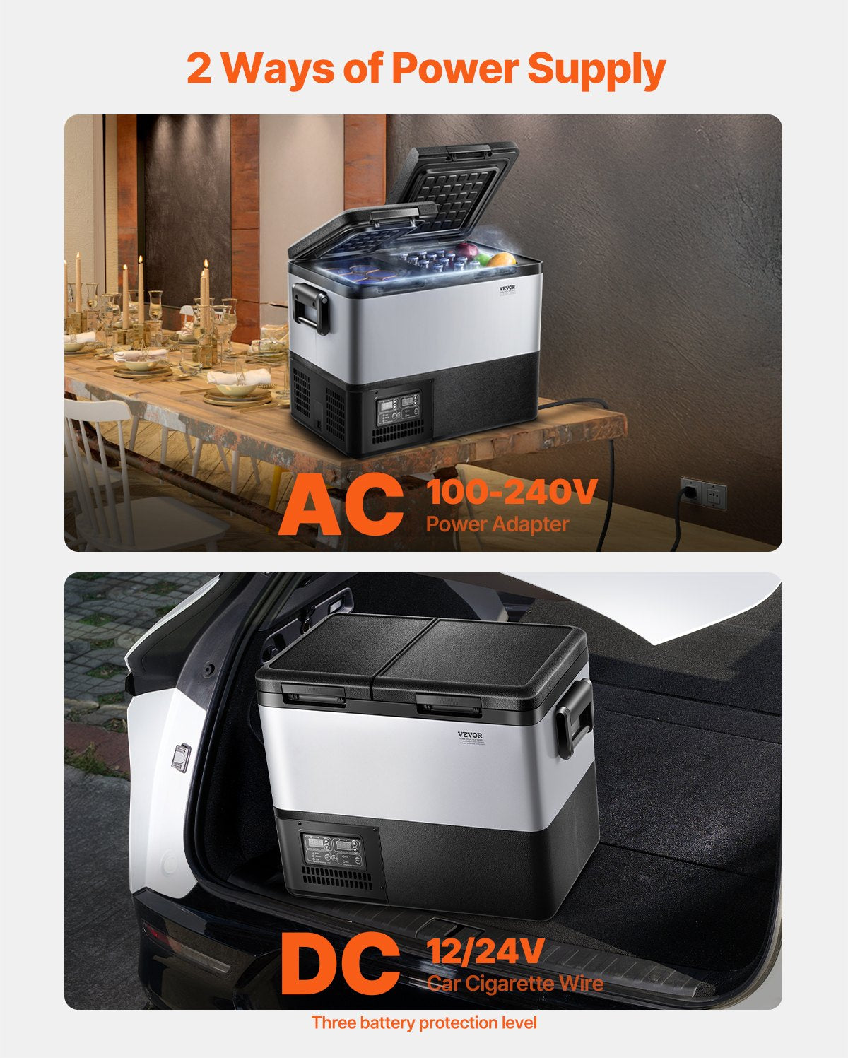 Portable Car Refrigerator Freezer Compressor 35L — view 7