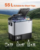 Portable Car Refrigerator Freezer Compressor — view 3
