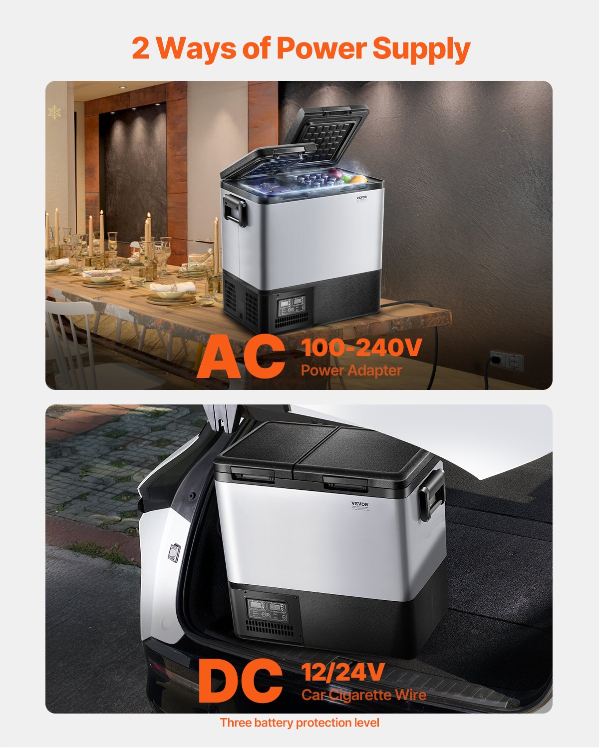 Portable Car Refrigerator Freezer Compressor — view 7