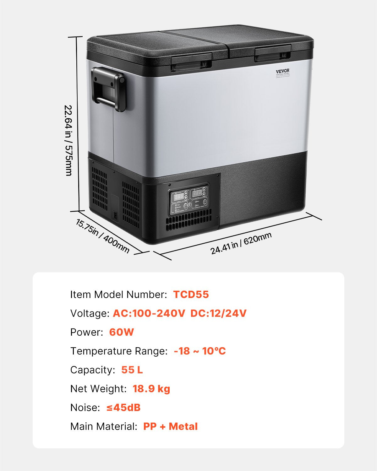 Portable Car Refrigerator Freezer Compressor — view 8