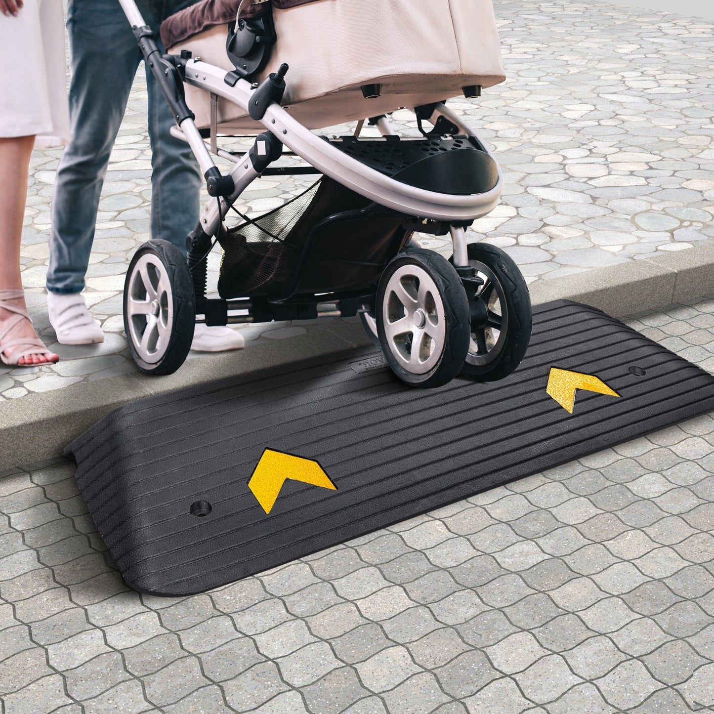 Rubber Threshold Ramp, 5 cm — view 9
