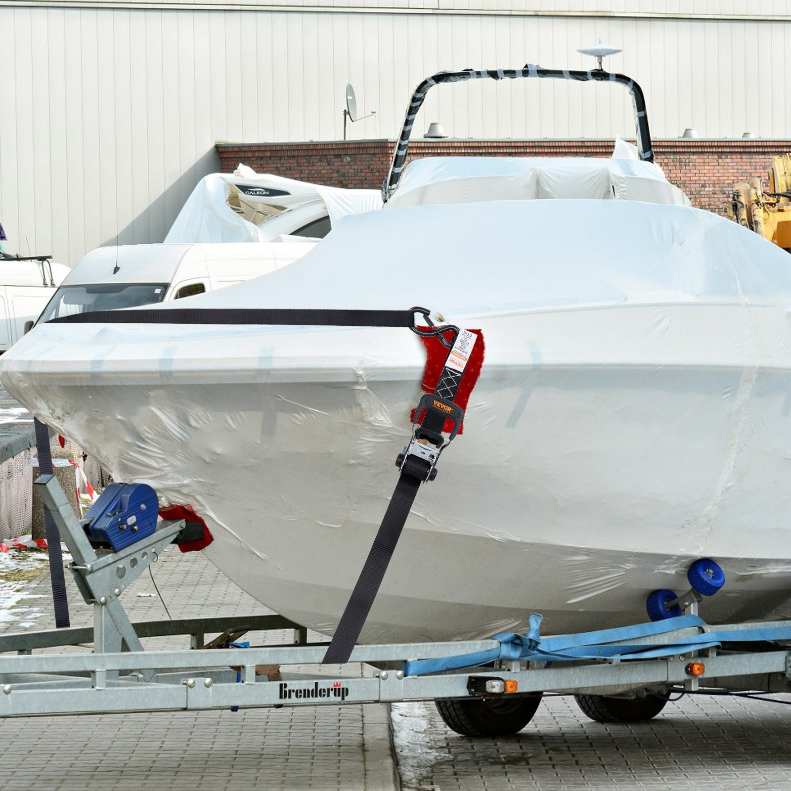 4 Pack Ratchet Tie Down — view 9