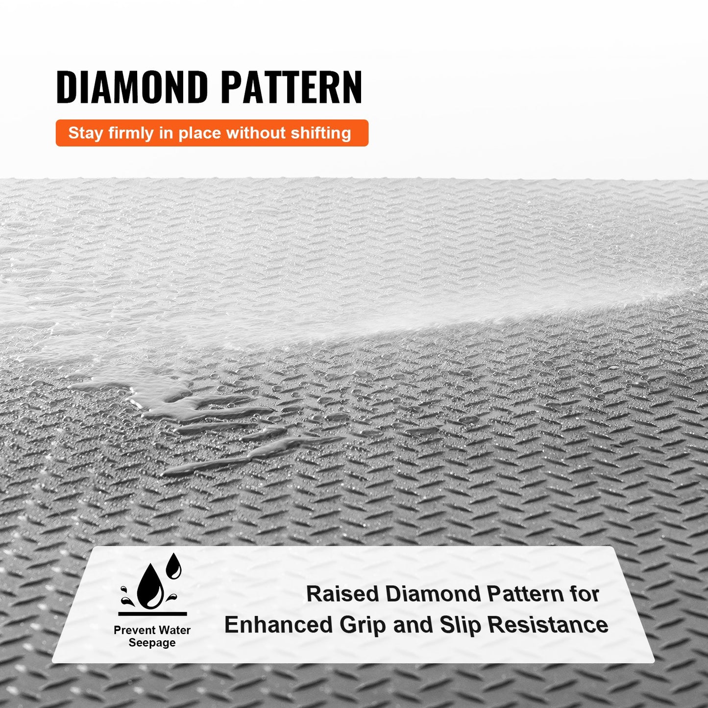 Diamond-Plate Rubber Flooring Roll, 3 — view 5
