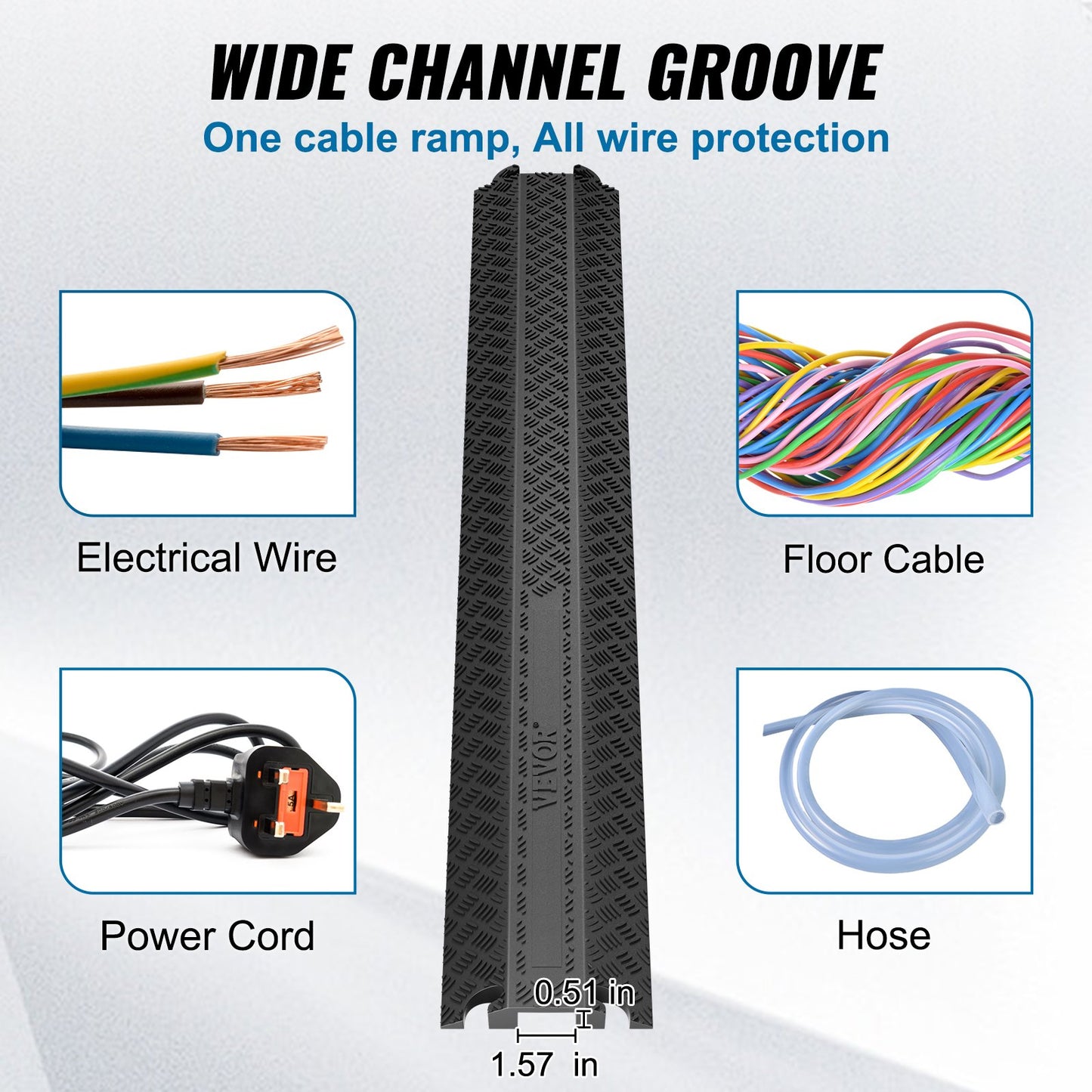 2 PCs Drop Over Cable — view 4