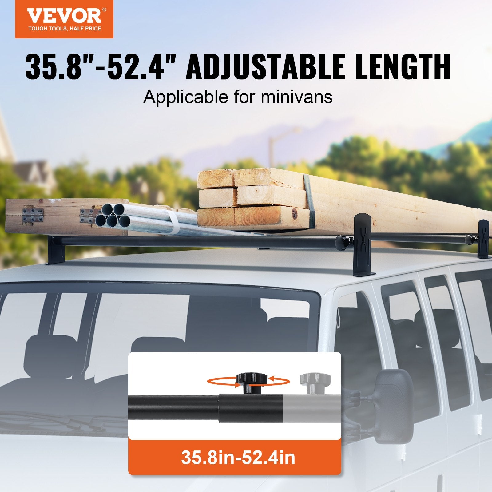 2 Bars Van Roof Ladder — view 3