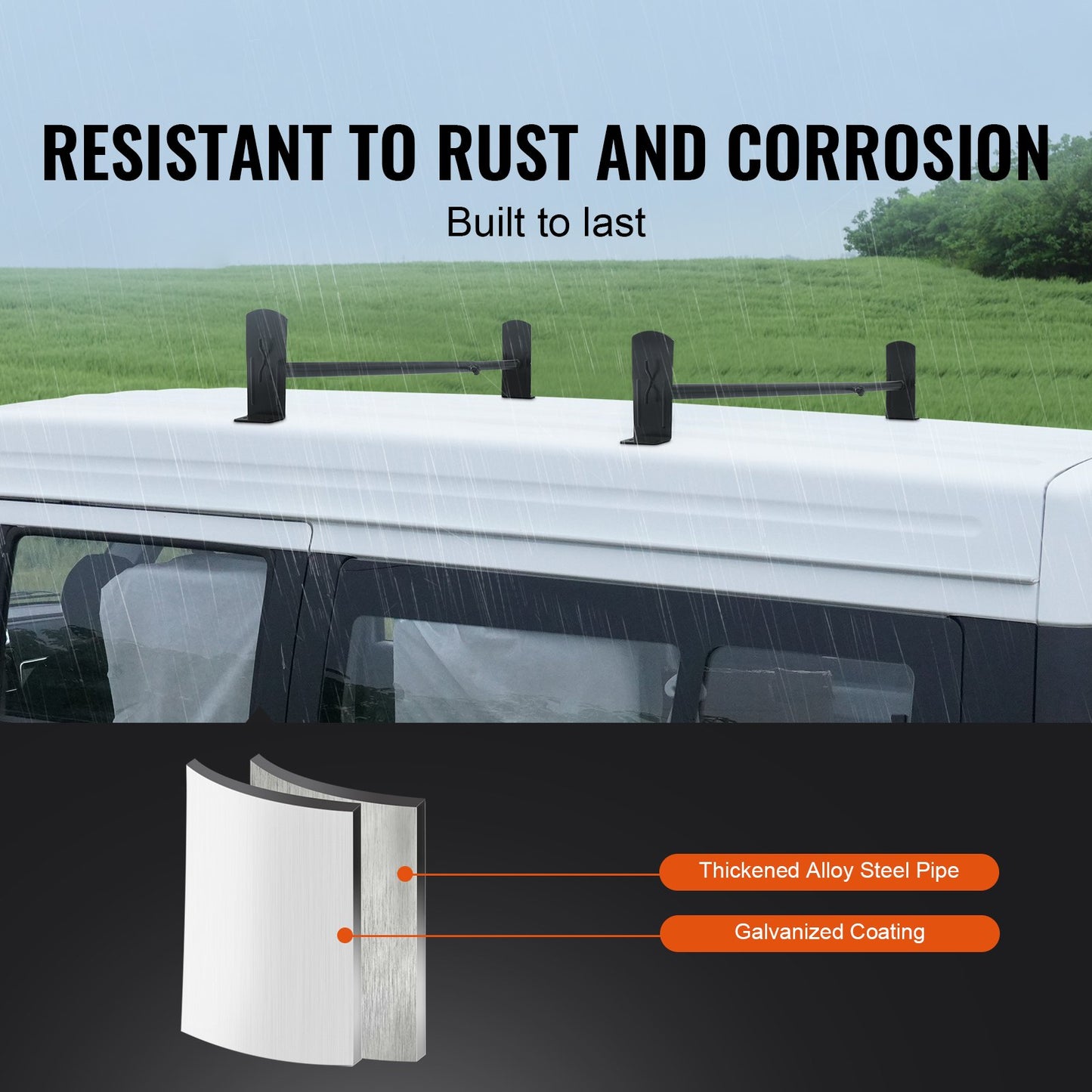 2 Bars Van Roof Ladder — view 4