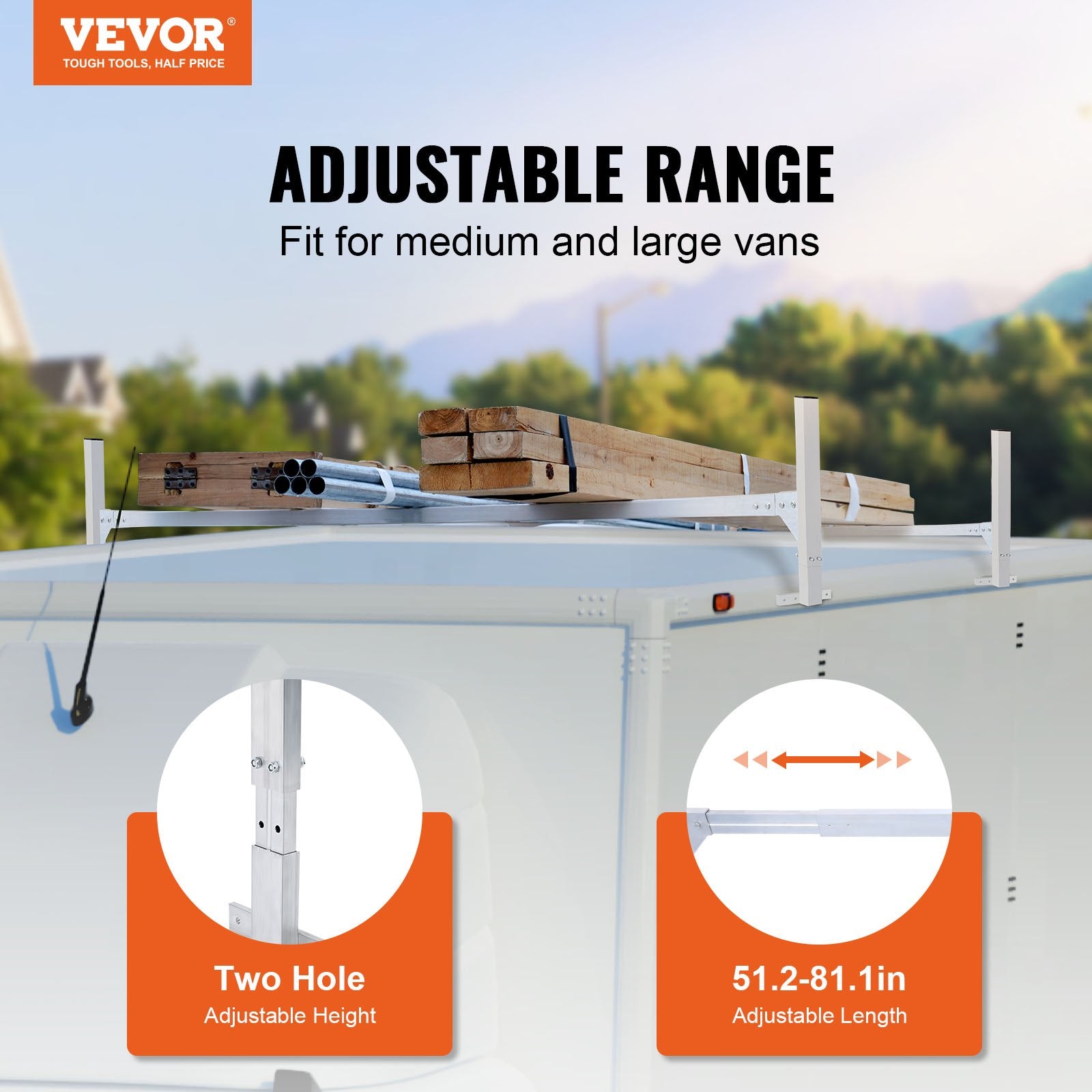 Van Roof Ladder Rack, 2 — view 3
