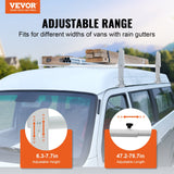 2-Bar Van Roof Ladder Rack — view 3