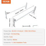 2-Bar Van Roof Ladder Rack — view 8