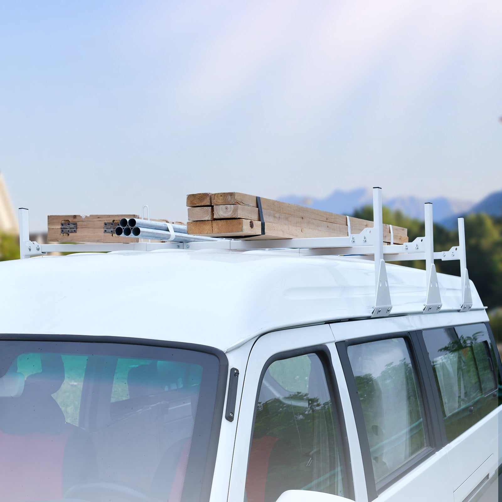 3-Bar Van Roof Ladder Rack — view 9
