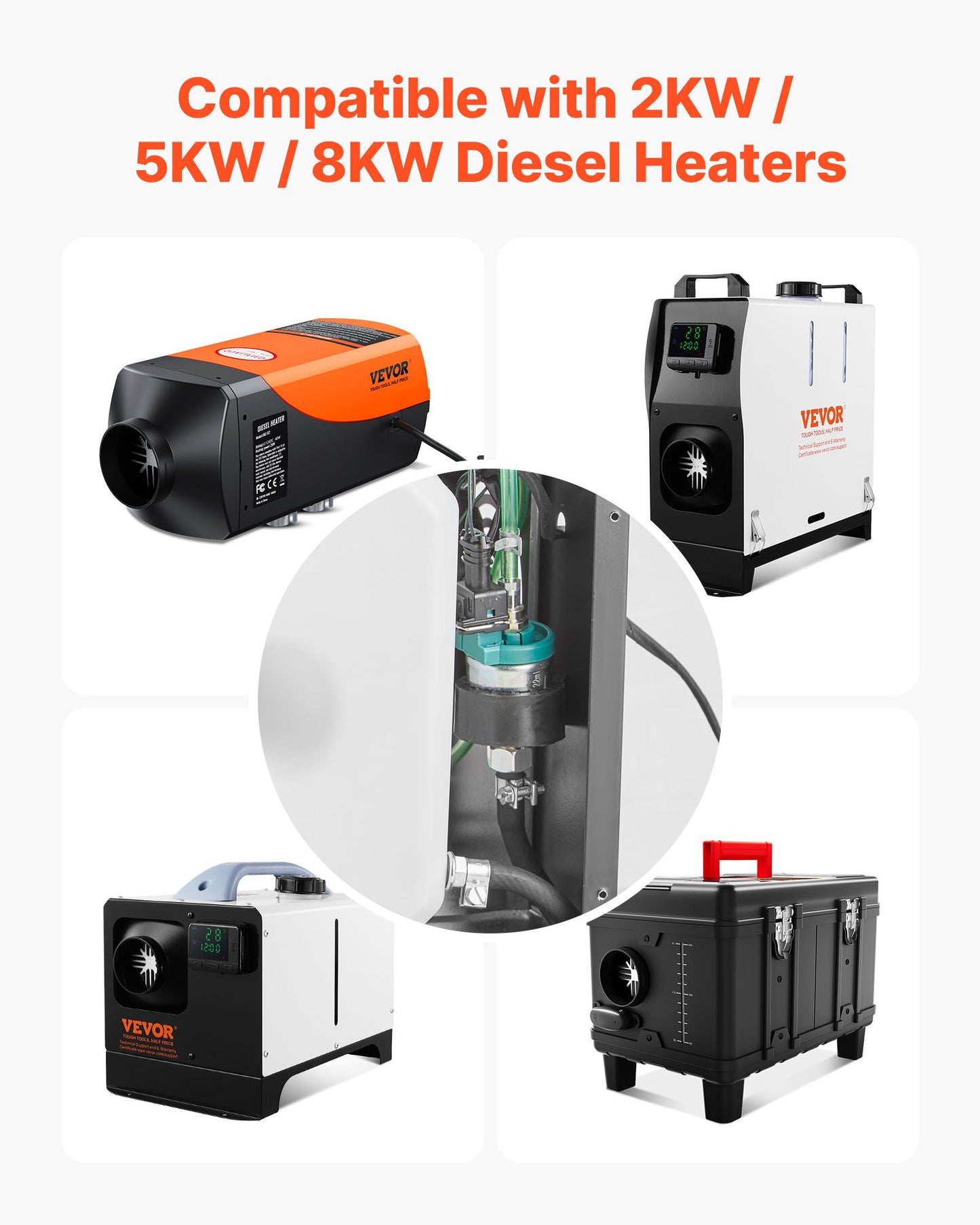 Diesel heater fuel dosing pump 12V 22 mL — view 4