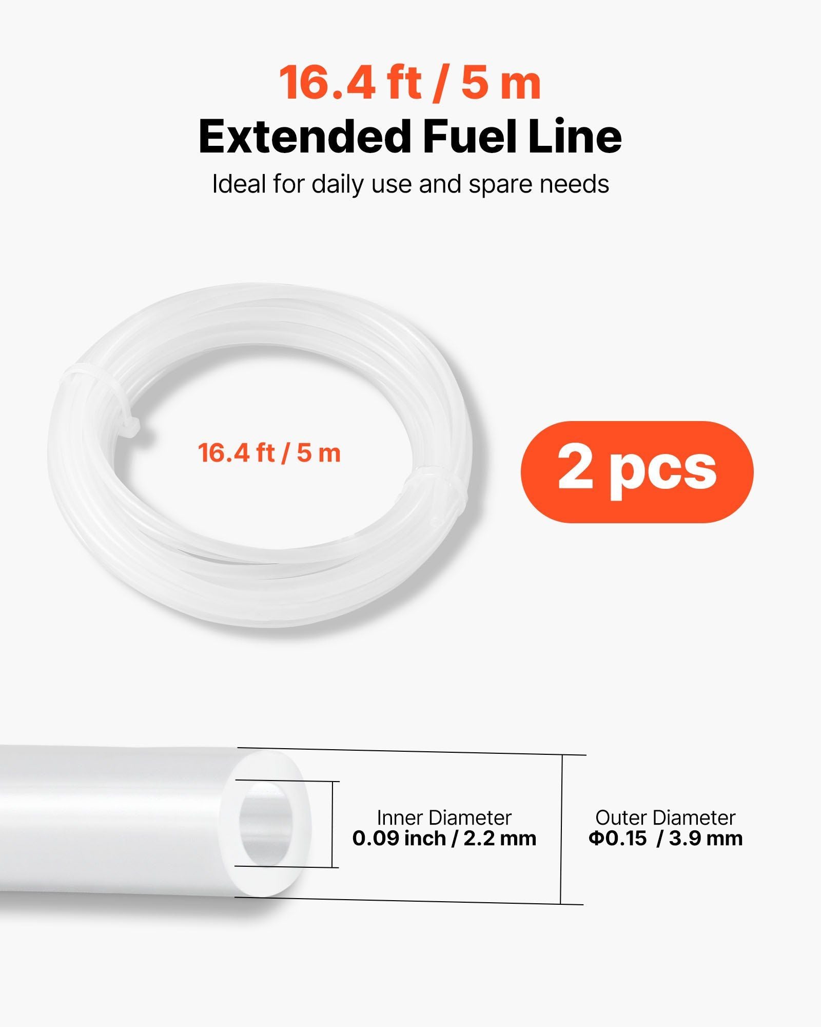 Diesel heater fuel line kit 5000 mm — view 5