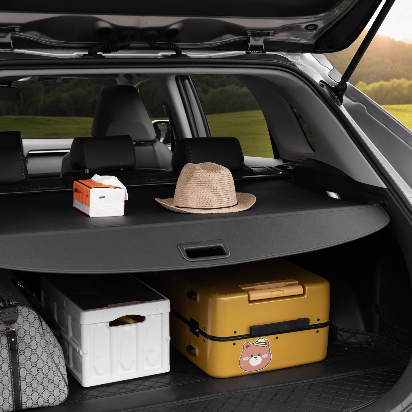 Toyota RAV4 2019-2025 retractable cargo cover — view 9